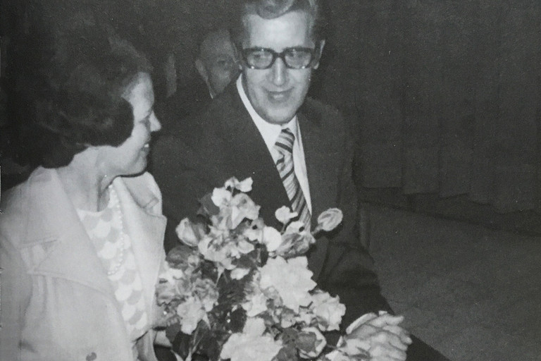Gämperle, vorher Baldeggerschwester, Hochzeit 1976